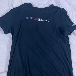 Black champion short sleeve